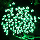 EEW 2 Pack 200 LED Solar Christmas Lights Outdoor Waterproof, Solar String Lights for Outside, Green Wire Solar Tree Light with 8 Lighting Modes for Xmas Wedding Party Garden Yard Decorations (Green) by GreenHaven Gardens
