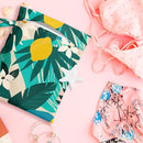 Wet Dry Bag Wet Bag for Swimsuit Travel Beach Pool Stroller Diapers Dirty Yoga Gym Clothes Makeup Bag Waterproof Tropical Palm Leaves Decor Jungle Palm Leaf Favors by TinyTreasures Baby Boutique