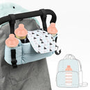 Accmor Formula Dispenser On The Go, 5 Compartments Stackable Formula Container for Travel, Baby Milk Powder Kids Snack Container, BPA Free by TinyTreasures Baby Boutique