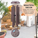 Sympathy Wind Chimes, Personalized Butterfly Wind Chimes for Loss of Loved One, Commemorative Sympathy Gifts for Funeral, in Memory of Dad/Mom/Husband/Wife by CozyNest Decor