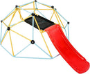 VEVOR Climbing Dome, 8FT Geometric Dome Climber with Slide, Jungle Gym Supports 600LBS and Easy Assembly for Kids 3 to 9 Years Old, with Climbing Grip, Outdoor and Indoor Play Equipment for Kids by TinyTreasures Baby Boutique