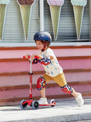 Micro Kickboard Mini Deluxe LED Three-Wheeled Lean-to-Steer Swiss-Designed Micro Scooter by TinyTreasures Baby Boutique