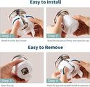 Inaya Door Knob Safety Cover for Kids (4 Pack) – Child Proof Door Knob Covers for Baby Proofing – Door Locks for Kids Safety, Fits Most Round Handles, Easy to Install, White by TinyTreasures Baby Boutique