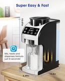 Instant Formula Maker, Fast and Customizable Formula Dispenser Machine with Accurate Temperature Control for Baby, Automatic Powder Blending for All Brands of Bottle and Formula, Black/White by TinyTreasures Baby Boutique