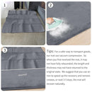 Baby Play Mat for Floor,1.3" Thick Elasti-Foam 50"×50" Playpen Mat for Tummy Time,Water Repellent Soft Coral Velvet for Toddler,Infant,Kids,Non-Slip Backing Safe for Crawling(Dark Grey) by TinyTreasures Baby Boutique