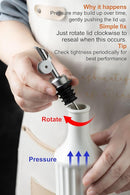 LYEOBOH Olive Oil Dispenser Bottle, Oil Dispenser for Kitchen, Ceramic Cooking Vinegar Dispensing Bottles with Spout, White by CozyNest Decor