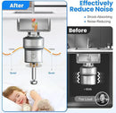 Garbage Disposal Support, Adjustable Spring Shock Absorber Bracket (5.91-7.87 inches), Holds Up tp 440lbs, Stainless Steel Noise Reduction Installation Kit by CozyNest Decor