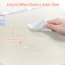 Baby Changing Pad, EVA Waterproof Non-Slip Changing Table Pad with Adjustable Strap for Dresser Changing Table Nursery, Portable Diaper Changing Pad, Oat by TinyTreasures Baby Boutique