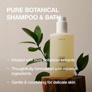 SHAMPOO & BATH – Organic Korean Baby & Kids 2-in-1 Shampoo & Body Wash for Newborns, Vegan Cleanser for Hair, Face & Body, Gentle, EWG Verified, Non-Toxic (11.29 fl oz / 320g) by TinyTreasures Baby Boutique