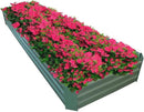 8x2x1ft Metal Raised Garden Bed Kit，Galvanized Garden Bed Box for Vegetables, Flowers, Herbs, and Succulents,120 Gallon Capacity - Green by CozyNest Decor