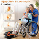 Under Desk Elliptical Machine, Ellipse Exerciser as Seen on TV for Seniors with Remote Control & 12 Adjustable Speeds, Elliptical Machine for Home by CozyNest Decor