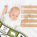 Ship Next Day, Personalized Baby Blanket – Printed in USA, Custom Baby Blanket for Boys & Girls, Baby Blanket with Name, Baby Shower, Easter, Christmas, Birthday Newborn & Toddler Gifts, Baby Gifts by TinyTreasures Baby Boutique