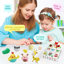 Air Dry Clay Kits - Modeling Clay for Kids, Ultra Light & Soft, Safe & Non-Toxic, DIY Airdryclay Kit with Sculpting Tools and Tutorials, Creatible Art Crafts Toys Gifts for Boys Girls by TinyTreasures Baby Boutique