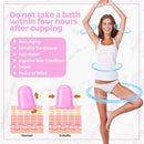 TrelaCo 12 Pcs 2 Size Cupping Therapy Set Silicone Anti Cellulite Cupping Kit for Massage Therapy Cupping Therapy Set Vacuum Suction Cup for Arthritis Relief, Pain Reduction Adults Home Use (Purple) by CozyNest Decor