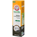 ARM & HAMMER Essentials Fluoride-Free Toothpaste Whiten + Activated Charcoal-4 Pack of 4.3oz Tubes, Clean Mint- 100% Natural Baking Soda by CozyNest Decor