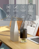 Waterless Essential Oil Diffuser Starter Kit with 30mL Hotel Scent Fragrance Oils Inspired of Ritz-C., Battery Operated Mini Scent Air Machine Portable Diffuser for Home Car Office, Black AN9 by TinyTreasures Baby Boutique