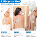3pcs Cupping Therapy Set-Professional Silicone Cupping, Suitable for Facial Body Massage/Deep Myofascial Release/Pain Relief/Muscle Relaxation & More (Clear,3pcs) by CozyNest Decor