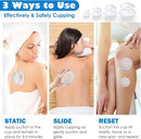 15pcs Cupping Therapy Set-Professional Silicone Cupping, Suitable for Facial Body Massage/Deep Myofascial Release/Pain Relief/Muscle Relaxation & More (Clear,15pcs) by CozyNest Decor
