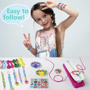 IQKidz Friendship Bracelet Making Kit - Make Bracelets Craft Toys for Girls Age 8-12 yrs, Cool Birthday Gifts for 6 7 9 10 11 Years Old Kids, Christmas Gift Set by TinyTreasures Baby Boutique
