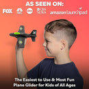 Toy Airplane For Kids: Sturdy & Durable EVA Foam Plane - Airplane Toy Stocking Stuffers & Small Gifts For Boys & Girls 2024 Foam Glider Plane - Kids Glider Airplanes Toys - Party Favor & Birthday Gift by TinyTreasures Baby Boutique