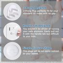 Outlet Covers Baby Proofing White - PRObebi 38 Pack Plug Covers for Electrical Outlets, Child Proof Socket Covers, Baby Safety Products for Home, Office, Easy Insatllation, Protect Babies by TinyTreasures Baby Boutique