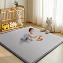 Baby Play Mat for Floor - 1.4" Thick Memory Foam Rug, 80"x70" Playpen Tummy Time Mat, Soft Velvet Nursery Rug, Large Padded Crawling Mats, Cushioned Pads for Playroom Toddlers, Infants, Yoga, Tatami by TinyTreasures Baby Boutique