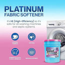 Ultra Fresh Platinum Fabric Softener for Laundry up to 640 Loads, Lavender, 5 Gallons - Fabric Odor Remover to Wash Clothes and Sheets by CozyNest Decor