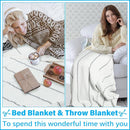 Oversized Turkish Beach Towel Blanket XXL Cotton Sandproof Towels Boho Woven Extra Large Big Sand Free Giant Throw Thick Blankets Huge Quilt XL Picnic Camping Necessities Cloud For Adult Gifts White by TinyTreasures Baby Boutique