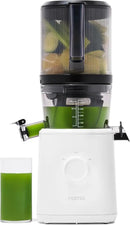Nama J2 Cold Press Juicer – Self Feeding for Hands-Free Operation with Wide Mouth Hopper for Whole Recipe Loading, Zero Waste Masticating Juicer For More Juice, Less Pulp – Easy Cleanup & Assembly by CozyNest Decor