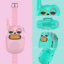 Qniglo Walkie Talkies for Kids Rechargeable, 2 Pack with FM Handheld Walki Talki with Wearable Lanyard & Wrist for Outdoor Camping Games & Birthday Xmas Toys Gifts for Boys Girls Kids by TinyTreasures Baby Boutique