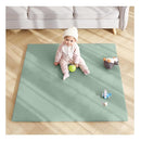Baby Play Mat 48"x48" – Thick, Non-Slip Foam Mat for Babies and Toddlers. Foldable, Scrubbable, Odorless, and Soft, Ideal for Playpens, Crawling, and Indoor Playtime-Green by TinyTreasures Baby Boutique