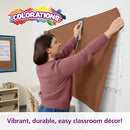 Colorations Prima-Color Fade-Resistant Paper Rolls, Brown, Arts and Crafts, 48" x 60' , Drawing, Finger Painting, Paint, Watercolor, Wall Art, Bulletin Boards, Kids Crafts (Item