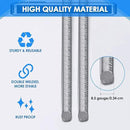 60 Pcs H Stakes for Yard Signs 30'' x 10'' Metal Heavy Duty H Frame Wire Stakes Weatherproof Metal Holder for 4mm 5mm Corrugated Signs Advertising Board Guidepost Yard Halloween Decor by CozyNest Decor
