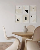 HAUS AND HUES Standalone White Oak Frames Set of 9-12x16 by CozyNest Decor