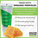 MOUTHWATCHERS Whitening Fluoride Free Naturally Sourced Toothpaste, 4 Tubes, 3 oz Each, for Sensitive Teeth and Gums, Fresh Organic Mint and Propolis, by Dr. Plotka's by CozyNest Decor