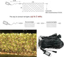 360 LED Christmas Net String Lights Outdoor, 21ft x 5ft Waterproof Warm White Mesh Giant Net, 8 Modes Connectable Fairy Lights for Bushes Tree Garden Home Party Decor by GreenHaven Gardens
