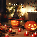 Tea Light Candles with Remote Control,24pack Flickering Flameless LED Candle,Long Lasting 400+Hours,Battery Operated with Timer for Home Decoration Seasonal &Festival Celebration Red by GreenHaven Gardens