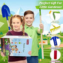 Kids Gardening Tools Outdoor Toys Set Backyard Play with Wheelbarrow Educational STEM Learning Pretend Toys Outdoor Indoor for Toddlers Kids Boys Girls (Red Wheelbarrow Set) by GreenHaven Gardens