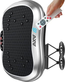 AXV Vibration Plate Exercise Machine Whole Body Workout Portable Mini Vibrate Fitness Platform Lymphatic Drainage Machine for Weight Loss Shaping Toning Wellness Home Gyms Workout (Mini) by CozyNest Decor