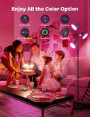 RGBCW Floor Lamp, 36W Bright Color Changing Lamp, Modern Stepless Dimmable LED RGB Floor Lamp with Remote & Touch Control, Standing Lamp for Living Room, Game Room, Bedroom by CozyNest Decor