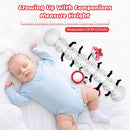 Baby Toys 0-12 Months - Musical Caterpillar Stuffed Animal Soft Plush Toys for Infant Girls Boys 3 6 12 Months Tummy Time Sensory High Contrast Black White Newborn Toys Gifts, W/ Mirror Rattle by TinyTreasures Baby Boutique