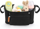Accmor Universal Stroller Organizer with Detachable Phone Bag, Stroller Bag Caddy Organizer Stroller Accessories for Uppababy, Baby Jogger, Nuna, Doona, Britax Strollers by TinyTreasures Baby Boutique