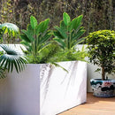 Melorca&Guilla Artificial Plants 2PCS 30“Artificial Bird of Paradise Plants,Faux Banana Tree,Fake Plants Tropical Greenery Shrubs Bushes for Garden Porch Window Box Shop Office Home Décor by CozyNest Decor