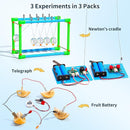 4 Set STEM Science Kits for Kids Age 8-12, 7-in-1 Science Experiments Crafts Projects Electric Motor Building Kit 8-10 9-12, STEM Toys for 6 7 8 9 10 11 13 Year Old Boys Girls Classroom Activity Gift by TinyTreasures Baby Boutique