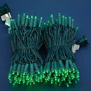 200 Count Green Wide Angle LED Christmas Lights, 66 ft Green Wire UL Certified Commercial Grade 5mm Holiday String Light Set (Green) by CozyNest Decor