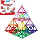 160 Pcs Magnet Building Sticks Kids Toys, Lengthen Magnetic Construction Building Blocks Set 3D Brain Training Learning Educational DIY STEM Toys by TinyTreasures Baby Boutique