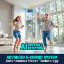 Hand Operated Drone Toy for Kids - Easy Fly Hover Drone with AI Motion Sensor, Rechargeable Drones for Kids 8-12 & 6-8, Safe Mini Quadcopter with Auto Hover, 360 Flip/Roll, Perfect Boys Girls Drones for Age 4-6-8-12 Birthday Gifts by TinyTreasures Baby Boutique