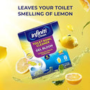 Toilet Gel Stamp - 8 Packs Toilet Bowl Cleaner Gel with Automatic Click, Freshener for Toilet Maintenance, 3.4oz, 6 Month Supply (Lemon) by CozyNest Decor