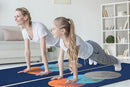 Non Slip Yoga Mat TPE Workout Mat for Men Women, Thick Workout Mat with Carrying Strap, Fitness Mats for Exercise, Yoga, Fitness, Pilates, Floor Workouts (72" x 24" x 6mm) by TinyTreasures Baby Boutique