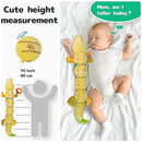 Sumobaby Infant Baby Musical Stuffed Animal Activity Soft Toys with Teether, Multi-Sensory Crinkle, Rattle and Textures, for Tummy Time Newborn 0-3-6-12 Months Boys, Girls, Crocodile (Alligator) by TinyTreasures Baby Boutique